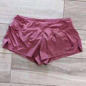 Nike Dri-Fit Orchid Lined Running Shorts with Key Pocket